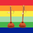 Mini Plunger Earrings – Quirky 3D - Printed Playful Accessories - Earrings - Custom Crafting Alliance, LLC
