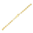 Moon Cut Bead Chain Bracelet in 14k Yellow Gold (3.00 mm) - Bracelets - Custom Crafting Alliance, LLC