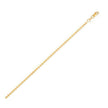 Moon Cut Bead Chain in 14k Yellow Gold (2.00 mm) - Necklaces - Custom Crafting Alliance, LLC