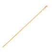 Moon Cut Bead Chain in 14k Yellow Gold (2.00 mm) - Necklaces - Custom Crafting Alliance, LLC