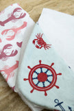 My Little Lobster Hooded Baby Towel - Hooded Towels - Custom Crafting Alliance, LLC