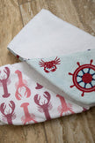 My Little Lobster Hooded Baby Towel - Hooded Towels - Custom Crafting Alliance, LLC