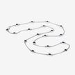 1.98 Carat Genuine Blue Sapphire .925 Sterling Silver Necklace