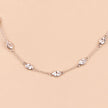 4.86 Carat Genuine Morganite .925 Sterling Silver Necklace