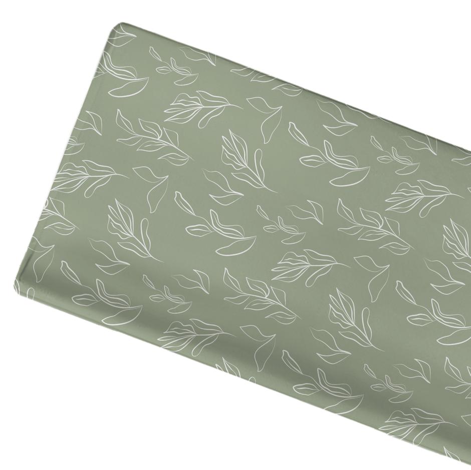 Natural Oasis Willow Changing Pad Cover - Changing Pad Cover - Custom Crafting Alliance, LLC