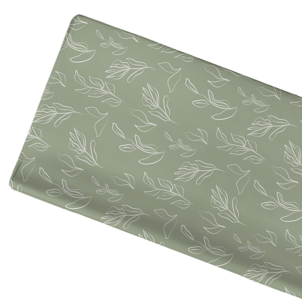Natural Oasis Willow Changing Pad Cover - Changing Pad Cover - Custom Crafting Alliance, LLC