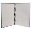 Notebook - Black Engravable Spiral Bound Available in Two Sizes - Custom Crafting Alliance, LLC