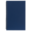 Notebook - Blue Engravable Spiral Bound Available in Two Sizes - Custom Crafting Alliance, LLC