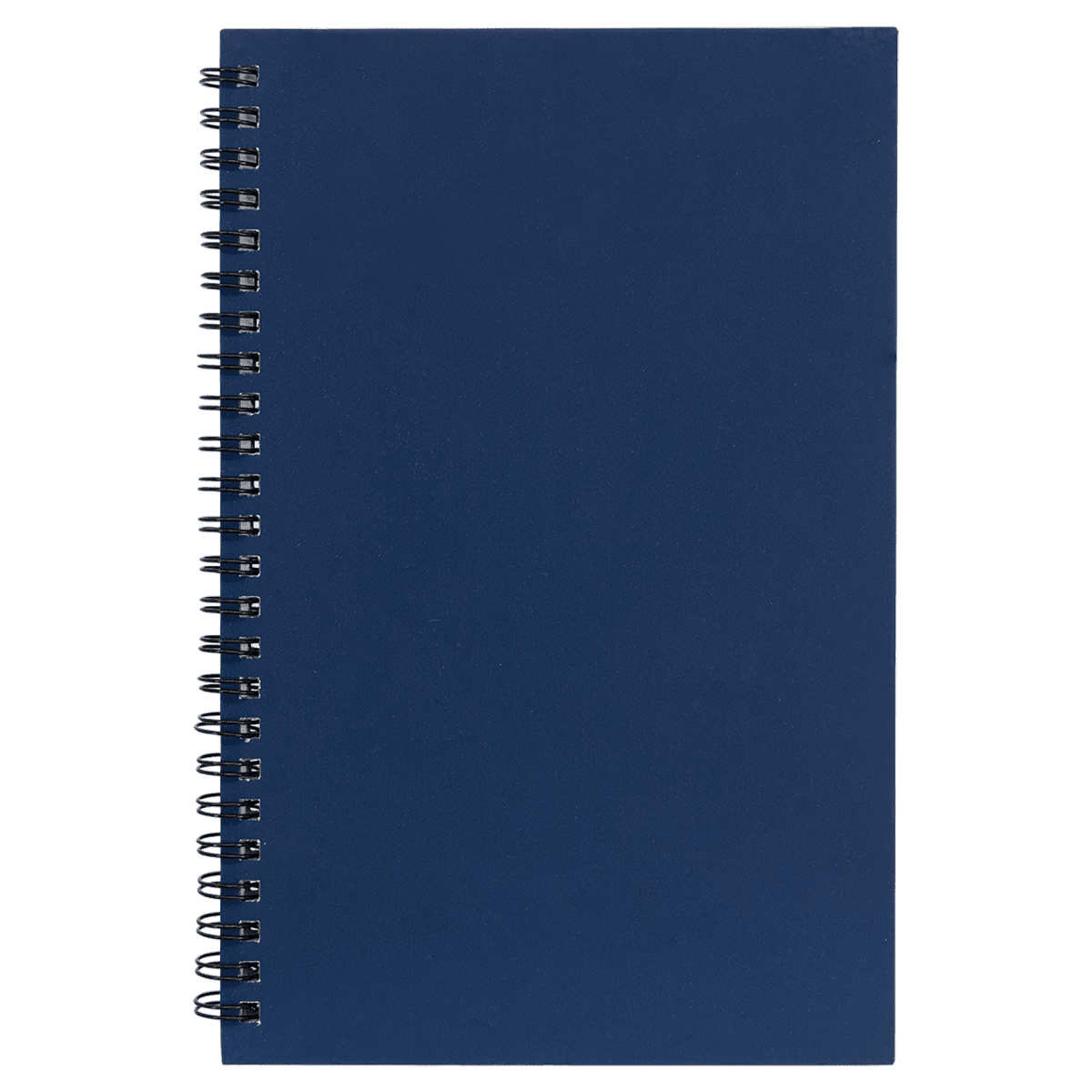Notebook - Blue Engravable Spiral Bound Available in Two Sizes - Notebook - Custom Crafting Alliance, LLC