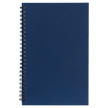 Notebook - Blue Engravable Spiral Bound Available in Two Sizes - Notebook - Custom Crafting Alliance, LLC