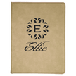 Notebook - Engravable Leatherette Portfolio with Lined Pad 9 1/2