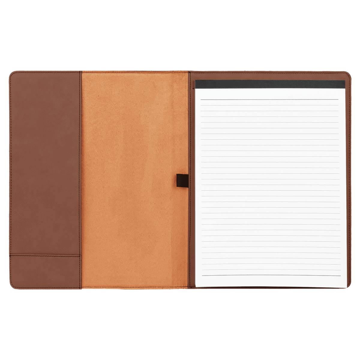 Notebook - Engravable Leatherette Portfolio with Lined Pad 9 1/2