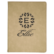 Notebook - Engravable Leatherette Portfolio with Lined Pad 9 1/2 x 12 inches - 2 Colors - Notebook - Custom Crafting Alliance, LLC