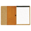 Notebook - Engravable Leatherette Portfolio with Lined Pad 9 1/2 x 12 inches - 2 Colors - Notebook - Custom Crafting Alliance, LLC