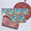 “Oops” Colorful Cork Coaster Set - Celestial Design - Coasters - Custom Crafting Alliance, LLC
