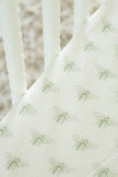 Organic Bamboo Blend Crib Sheet in Buzzy Bees - Crib Sheet - Custom Crafting Alliance, LLC