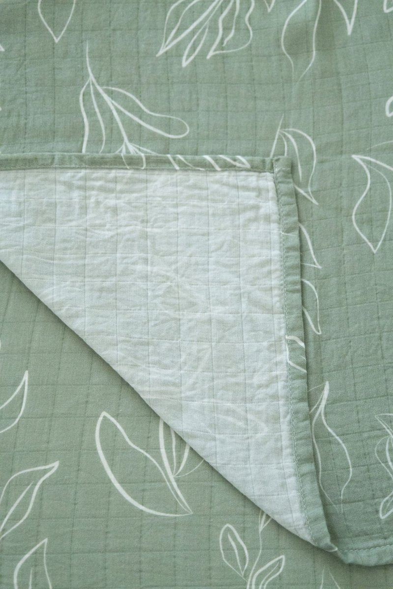 Organic Bamboo Cotton Blend Crib Sheet in Natural Oasis Willow - Crib Sheet - Custom Crafting Alliance, LLC