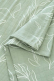 Organic Bamboo Cotton Blend Crib Sheet in Natural Oasis Willow - Crib Sheet - Custom Crafting Alliance, LLC