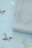 Organic Cotton Gauze Muslin Swaddle Blanket - Baby & Toddler Blankets - Custom Crafting Alliance, LLC