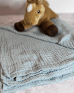 Organic Cotton Gauze Muslin Swaddle Blanket - Baby & Toddler Blankets - Custom Crafting Alliance, LLC