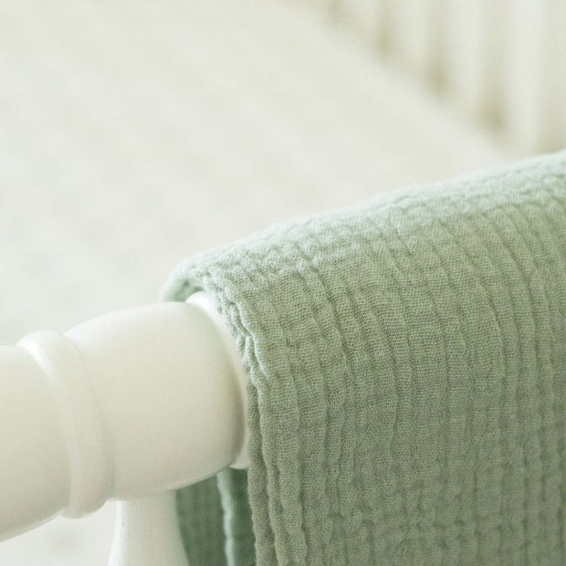 Organic Cotton Gauze Muslin Swaddle Blanket - Baby & Toddler Blankets - Custom Crafting Alliance, LLC