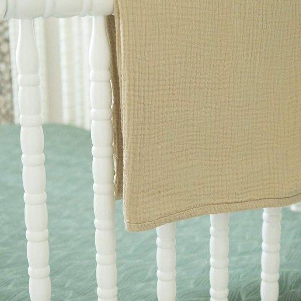 Organic Cotton Gauze Muslin Swaddle Blanket - Baby & Toddler Blankets - Custom Crafting Alliance, LLC