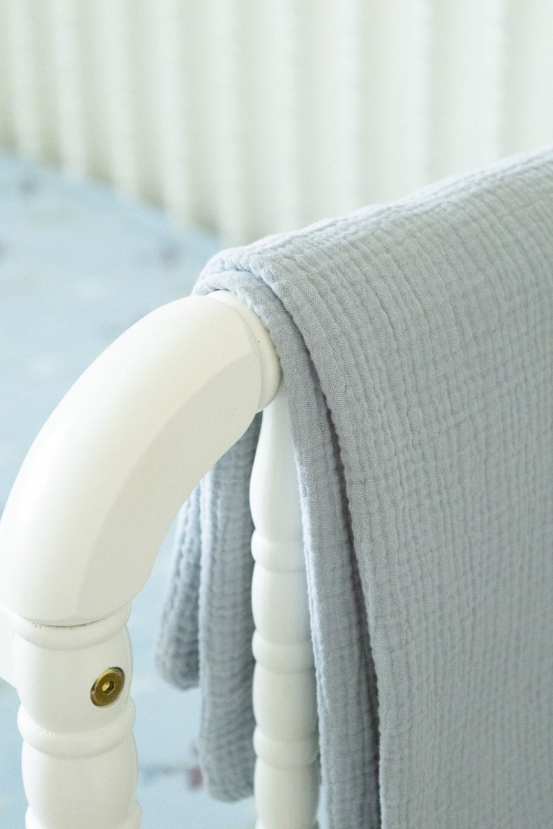 Organic Cotton Gauze Muslin Swaddle Blanket - Baby & Toddler Blankets - Custom Crafting Alliance, LLC