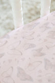 Organic Cotton Jersey Crib Sheet in Butterfly Dreamscape - Crib Sheet - Custom Crafting Alliance, LLC