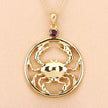 0.33 Carat Genuine Ruby .925 Sterling Silver Pendant