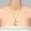0.30 Carat Genuine Garnet .925 Sterling Silver Pendant