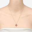 0.43 Carat Genuine Ruby 10K Yellow Gold  Pendant
