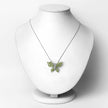 3.90 Carat Genuine Peridot .925 Sterling Silver Pendant
