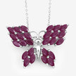 3.12 Carat Genuine Ruby .925 Sterling Silver Pendant