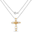 2.24 Carat Genuine Yellow Sapphire .925 Sterling Silver Pendant