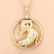 0.03 Carat Genuine White Diamond .925 Sterling Silver Pendant