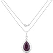 14.10 Carat Genuine Ruby .925 Sterling Silver Pendant