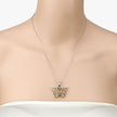 3.89 Carat Genuine Citrine .925 Sterling Silver Pendant