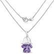 1.85 Carat Genuine Amethyst .925 Sterling Silver Pendant