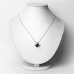 3.30 Carat Genuine Amethyst .925 Sterling Silver Pendant