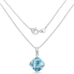 11.10 Carat Genuine Blue Topaz .925 Sterling Silver Pendant