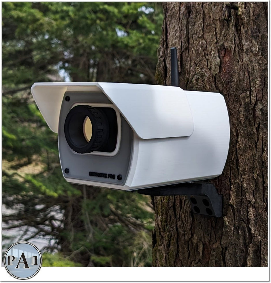 PerchCam Birdhouse – Realistic Security Camera Style Bird House for Modern Outdoor Decor - Custom Crafting Alliance, LLC