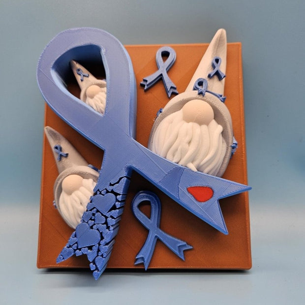 Personalized Awareness Ribbon Gnome – Support the Cause That Matters to You! - Artwork - Custom Crafting Alliance, LLC