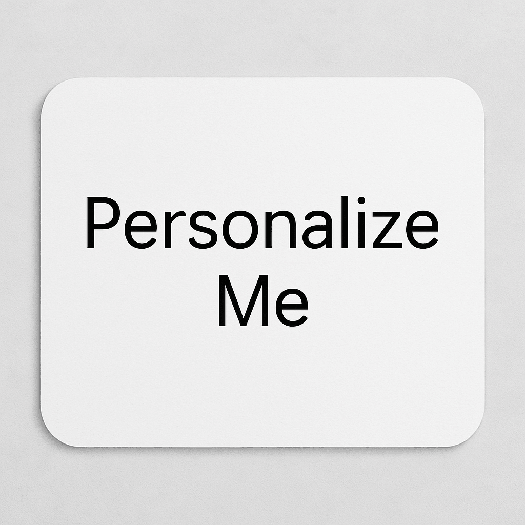 Personalized Colorful Mouse Pads - Computer Accessories - Custom Crafting Alliance, LLC