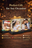 Personalized Crystal Photo Block with LED Base, Custom 4x6 Illuminated Keepsake - Artwork - Custom Crafting Alliance, LLC