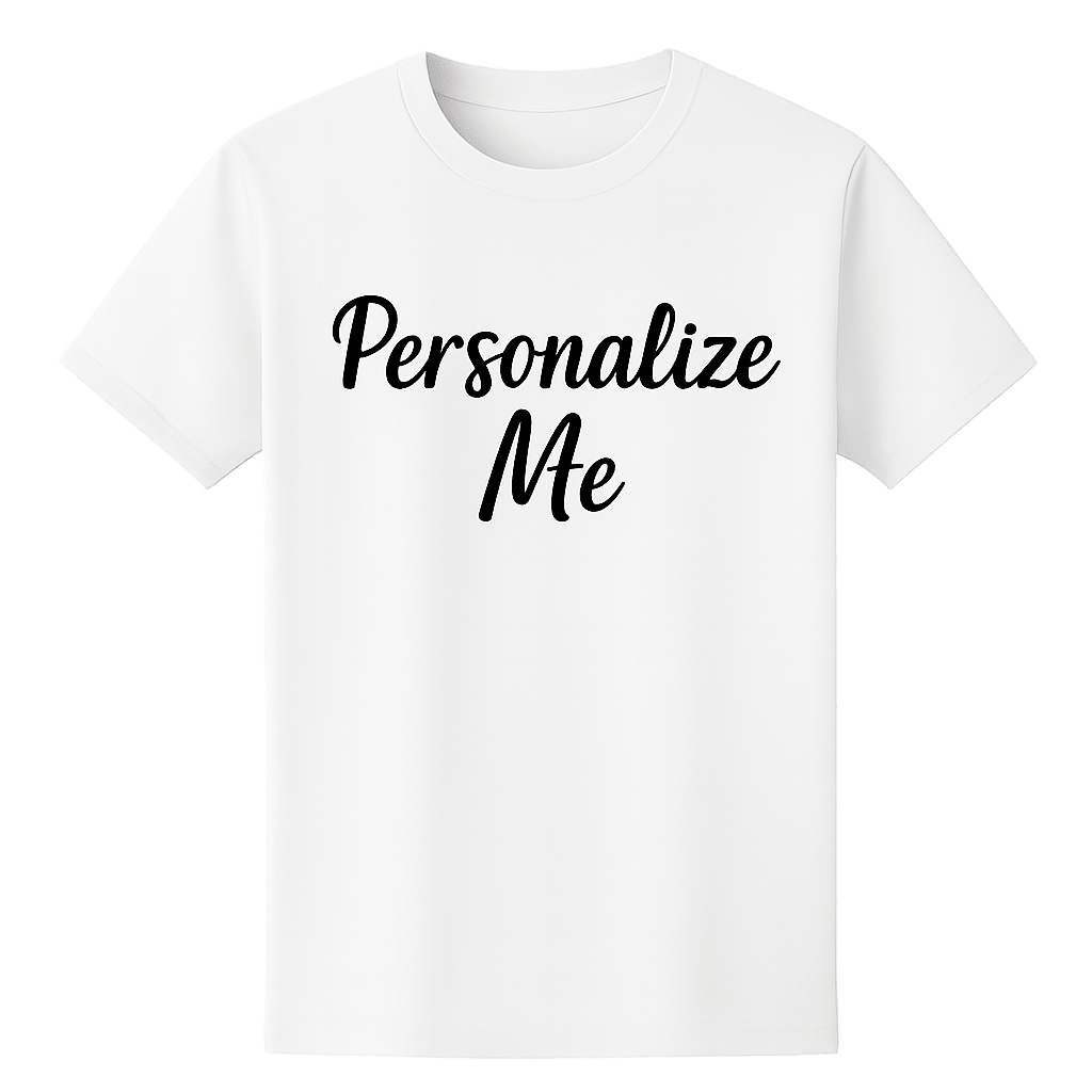 Personalized Graphic Tee – Custom Photo Shirt, Funny Quote Shirt, or Family Gift - Clothing - Custom Crafting Alliance, LLC