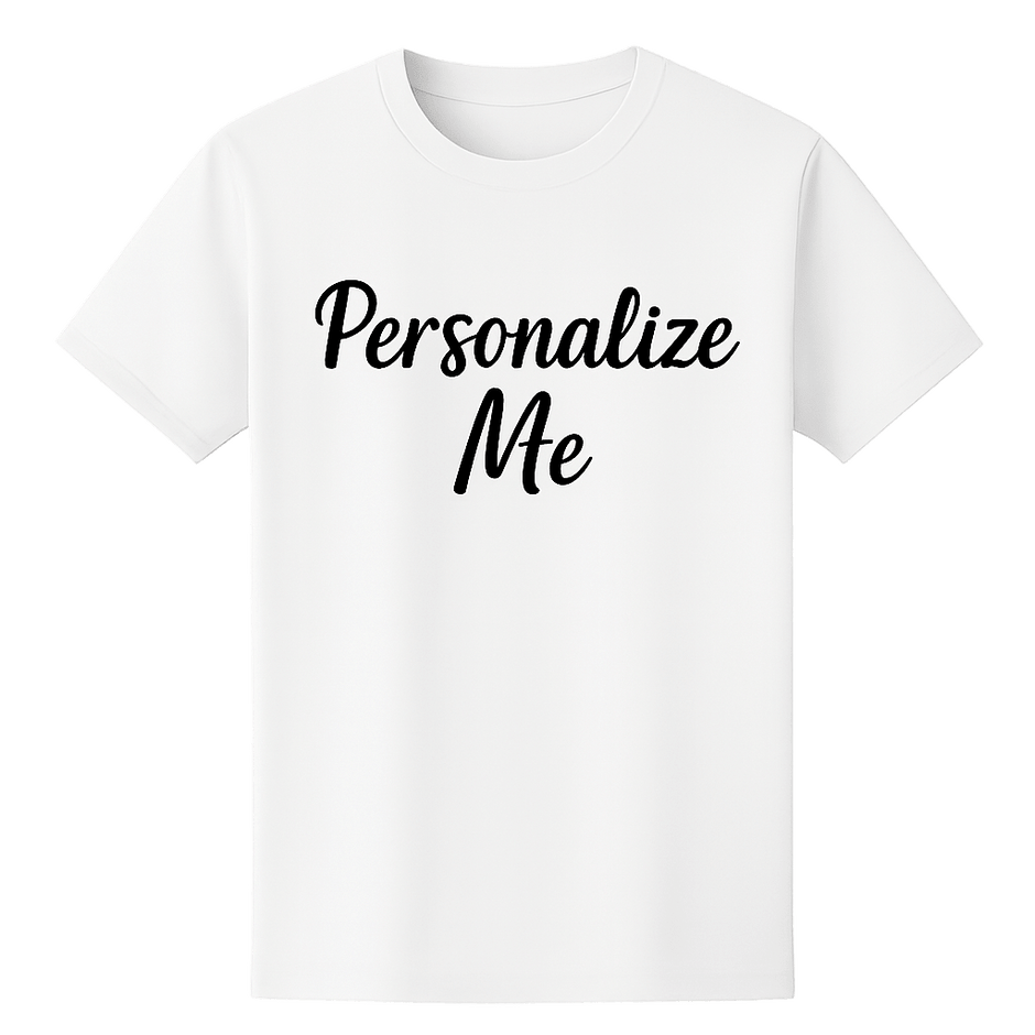 Personalized Graphic Tee – Custom Photo Shirt, Funny Quote Shirt, or Family Gift - Clothing - Custom Crafting Alliance, LLC