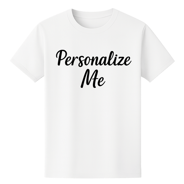 Personalized Graphic Tee – Custom Photo Shirt, Funny Quote Shirt, or Family Gift - Clothing - Custom Crafting Alliance, LLC