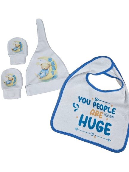 Personalized Newborn Essentials Gift Set – Perfect for a Little Star and Baby Showers - Clothing - Custom Crafting Alliance, LLC