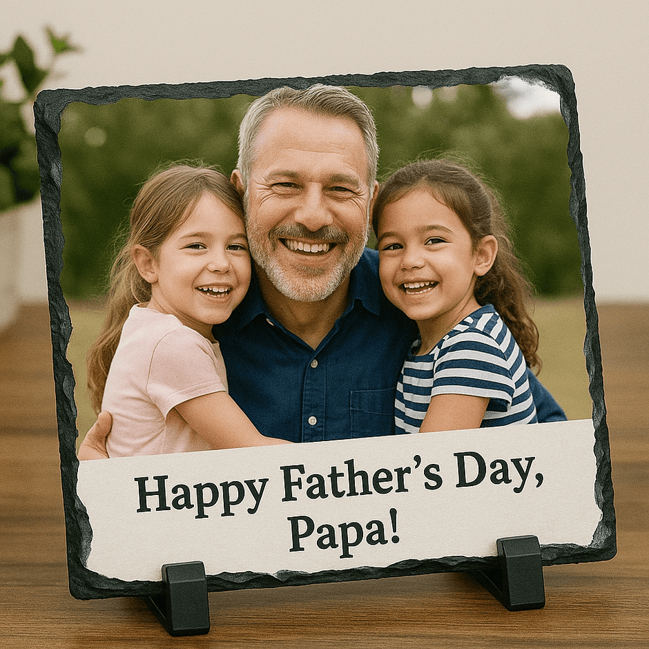 Personalized Rectangle Slate – Vibrant Memories on Natural Stone (Sublimated Slate) - Artwork - Custom Crafting Alliance, LLC