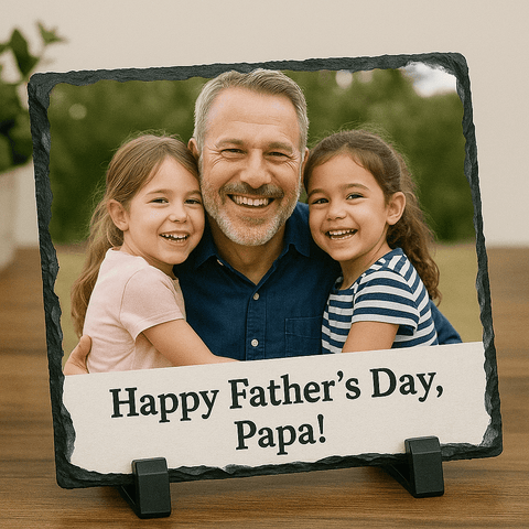 Personalized Rectangle Slate – Vibrant Memories on Natural Stone (Sublimated Slate) - Artwork - Custom Crafting Alliance, LLC